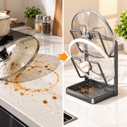 ECO COOK™ フタ＆調理器具スタンド